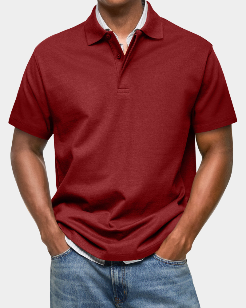 Andrea | Essential Short-Sleeve Polo Shirt