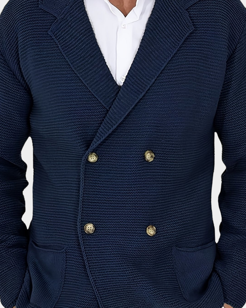 Duilio | Casual Double-Breasted Cardigan