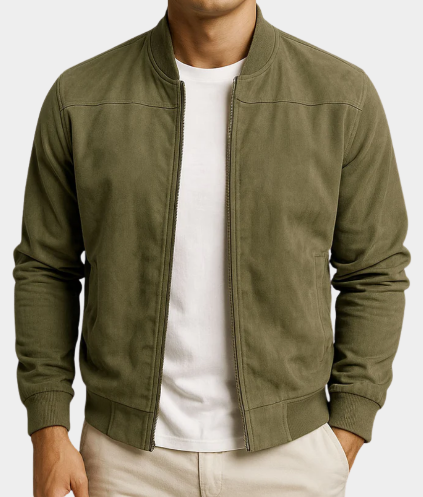 Catania | Elegant Zip Bomber Jacket