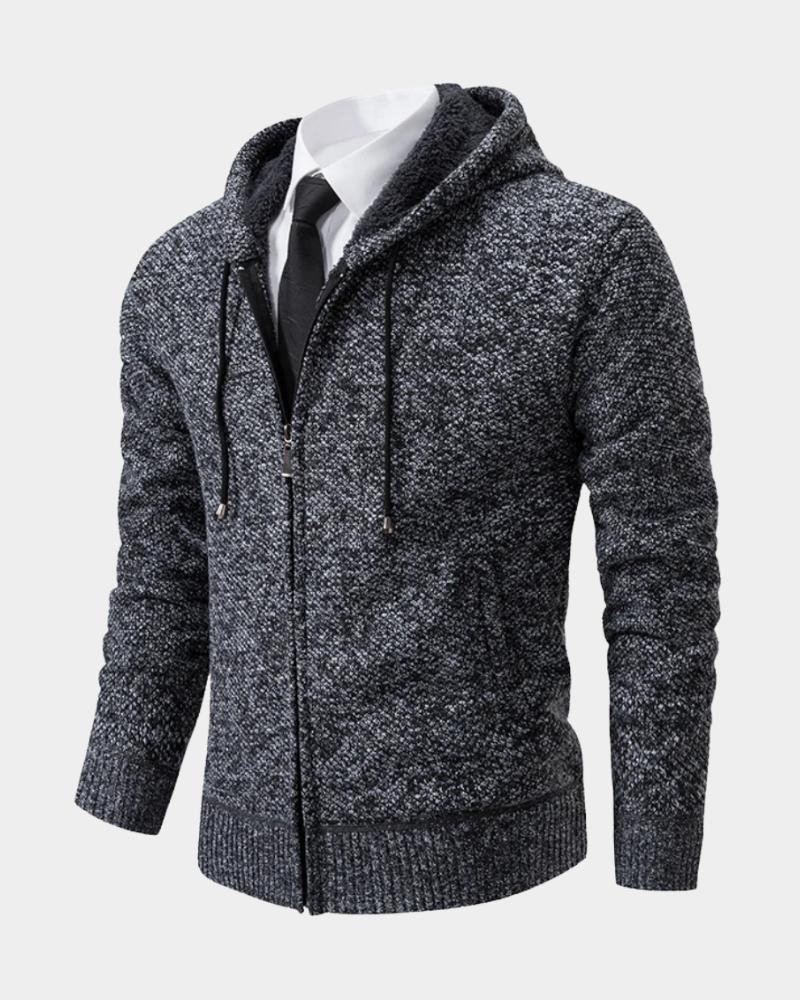 Ruggero | Minimalist Zip-Up Hoodie