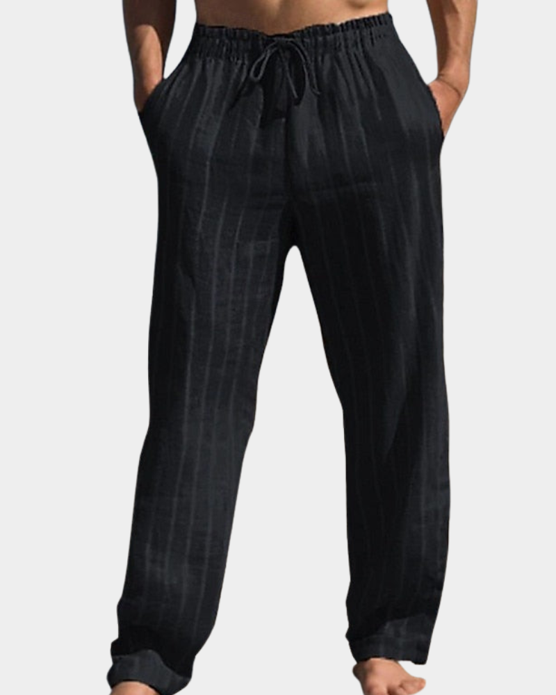 Pancrazio | Casual Elegance Striped Pants