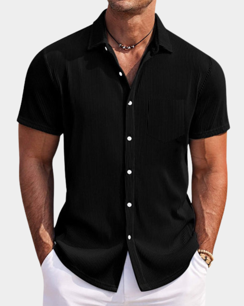 Sante | Textured Button Shirt