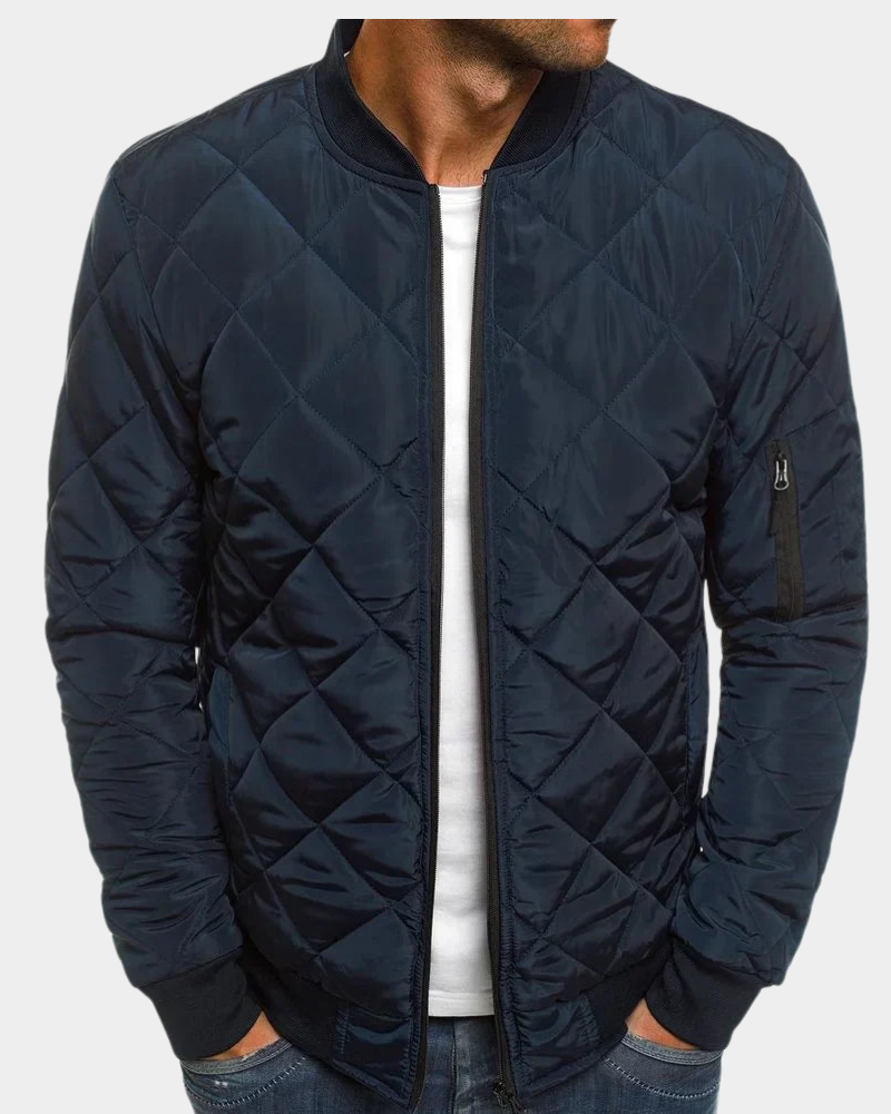 Caltanissetta | Quilted Bomber Jacket