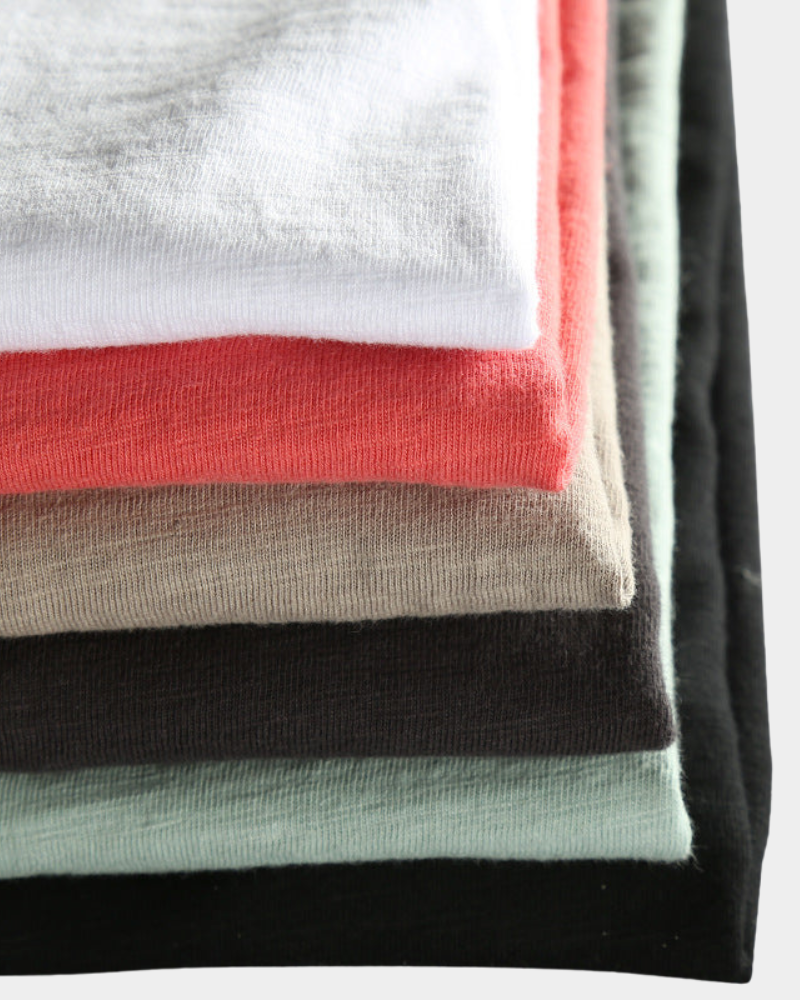 Ascanio | Plain Crew Neck T-Shirt