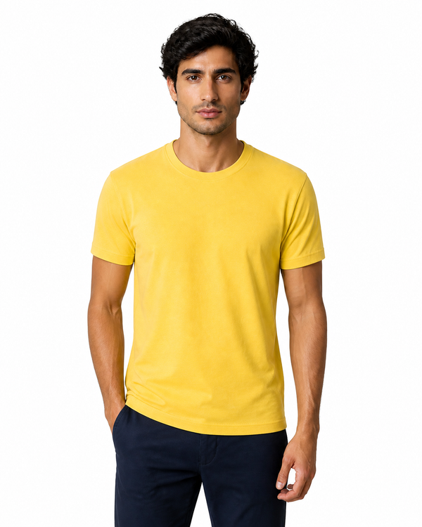 Mitchell | Essential Cotton Crew-Neck T-Shirt - 3 - front - group 1