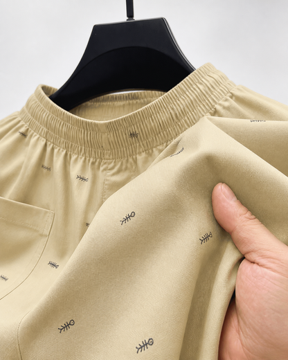 Beach Shorts - texture - Khaki