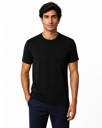 Mitchell | Essential Cotton Crew-Neck T-Shirt - 2 - front - group 3