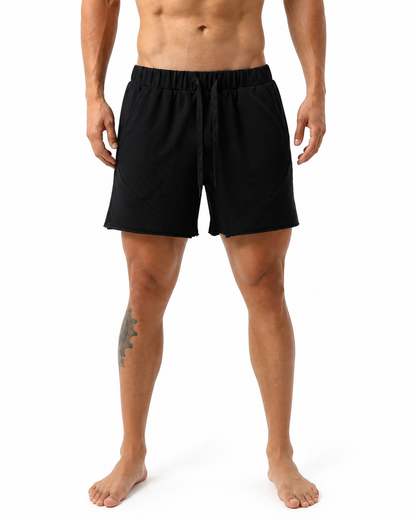 Austin | Lightweight Running Shorts - Black - front - group 3