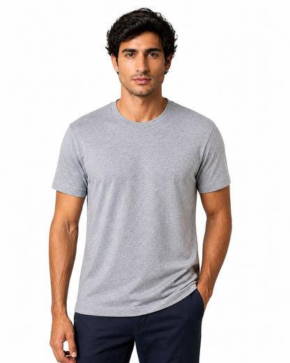 Mitchell | Essential Cotton Crew-Neck T-Shirt - 1 - front - group 4