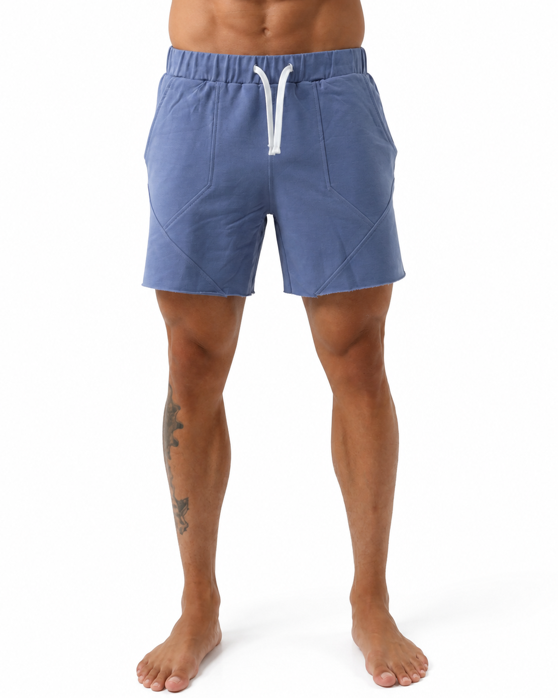 Austin | Lightweight Running Shorts - Blue - front - group 4