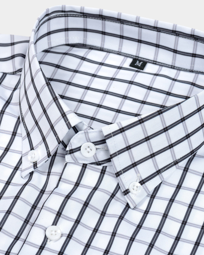Settimo | Checkered Classic Dress Shirt