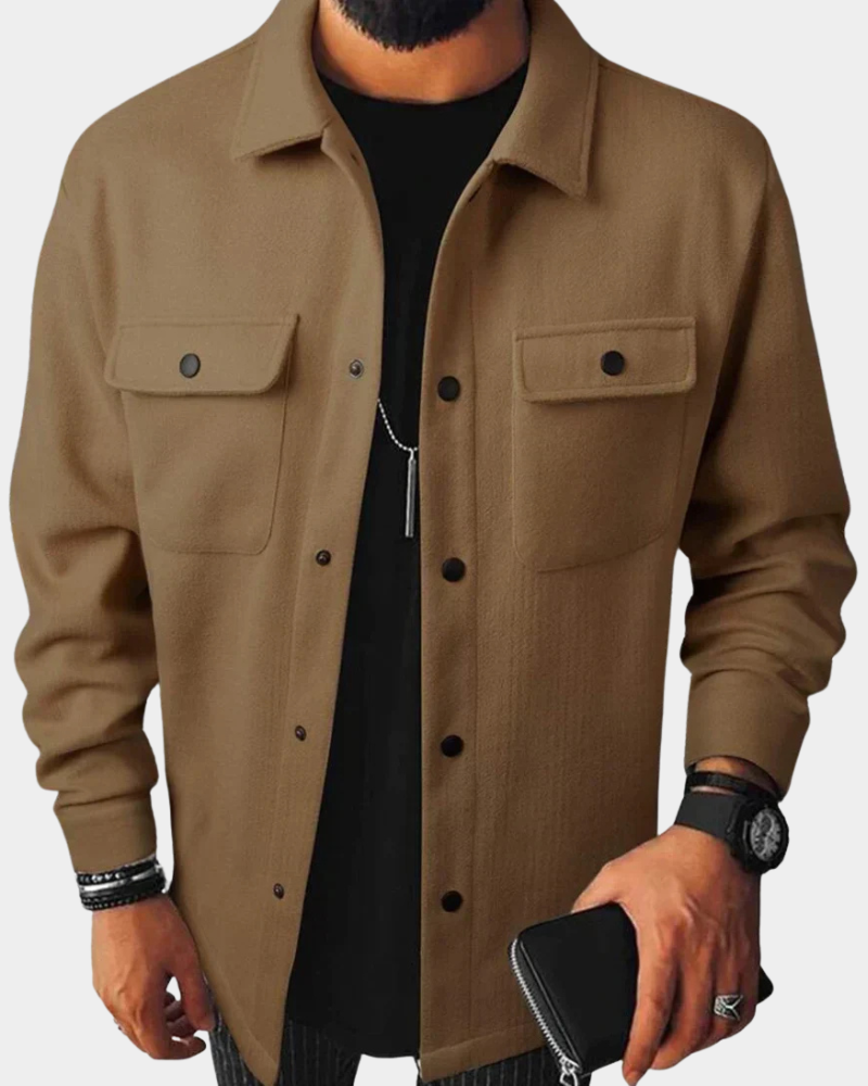Severino | Casual Button-Down Overshirt