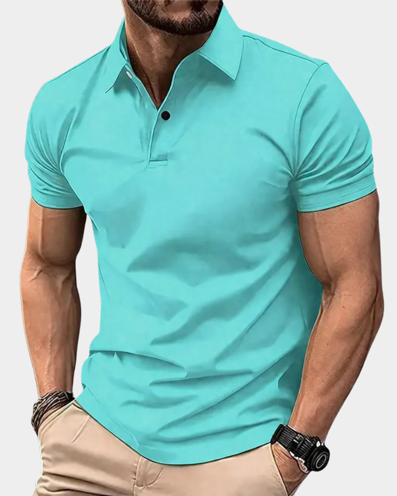 Alberto | Casual Solid Polo Shirt