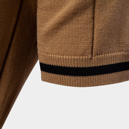 Alarico | Classic Quarter-Zip Polo Shirt