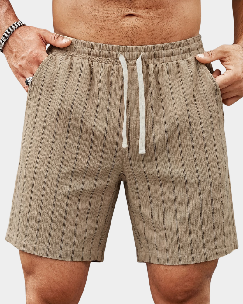 Marsala | Relaxed Drawstring Shorts