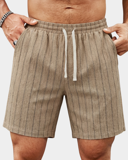 Marsala | Relaxed Drawstring Shorts