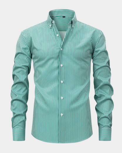 Sarzana | Striped Slim Fit Dress Shirt