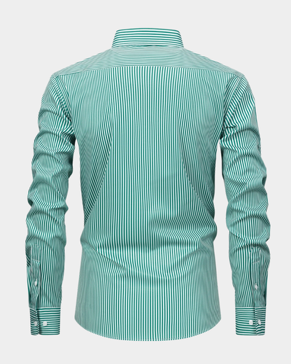 Sarzana | Striped Slim Fit Dress Shirt