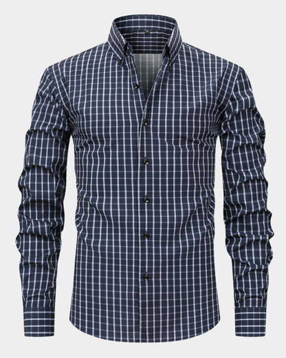 Settimo | Checkered Classic Dress Shirt