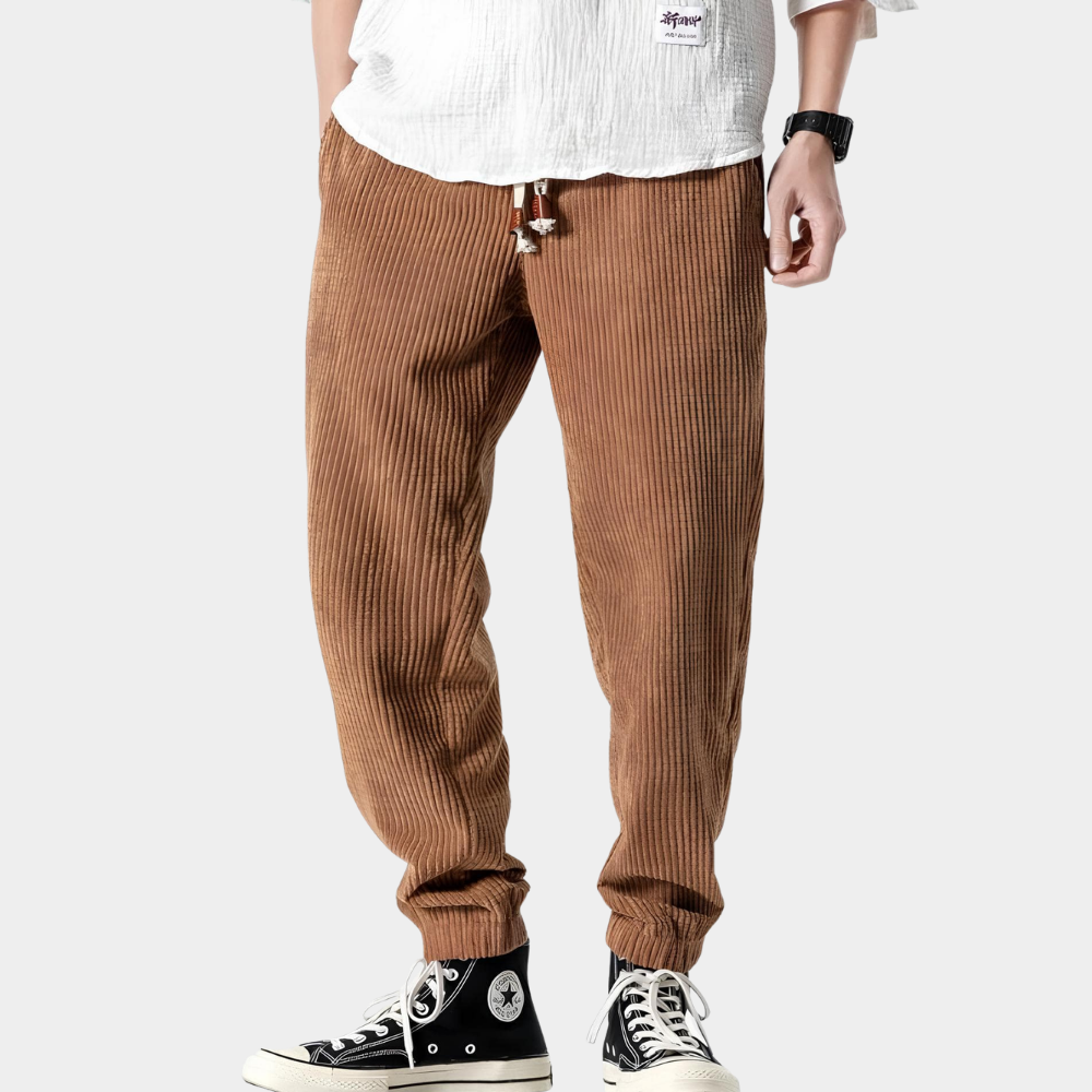 Pellegrino | Ribbed Jogger Pants