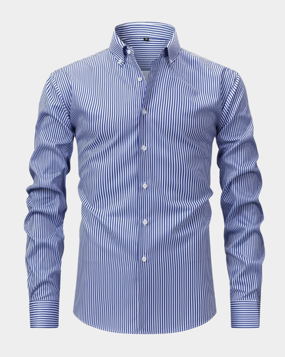 Sarzana | Striped Slim Fit Dress Shirt