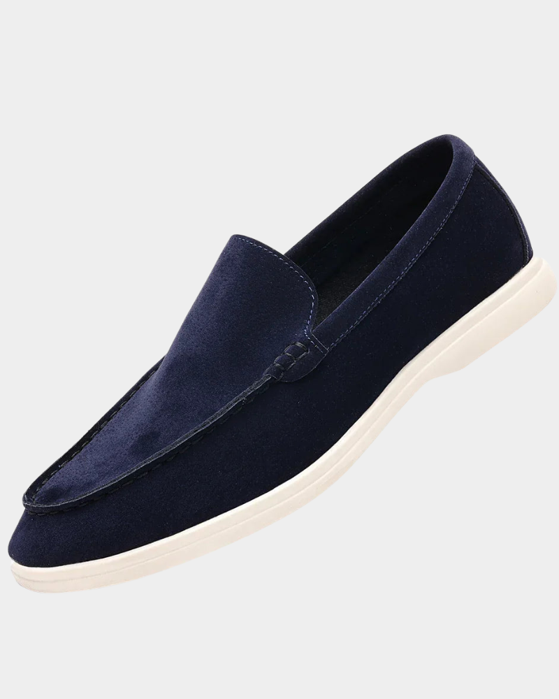 Leonardo | Modern Suede Loafers