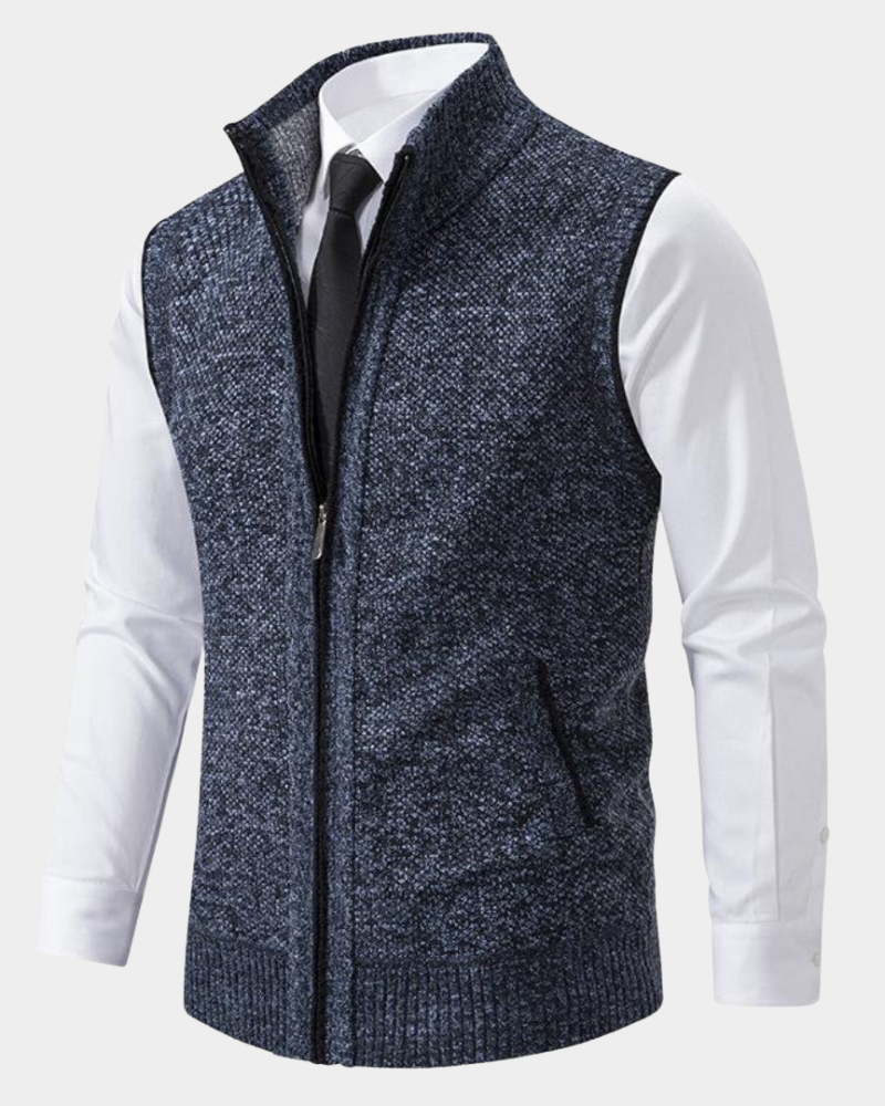 Fabio | Elegant Knitted Italian Vest