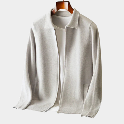Domenico | Timeless Zip Cardigan