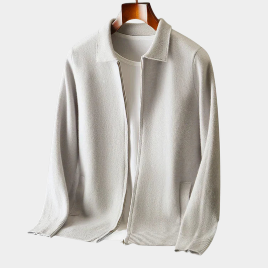 Domenico | Timeless Zip Cardigan