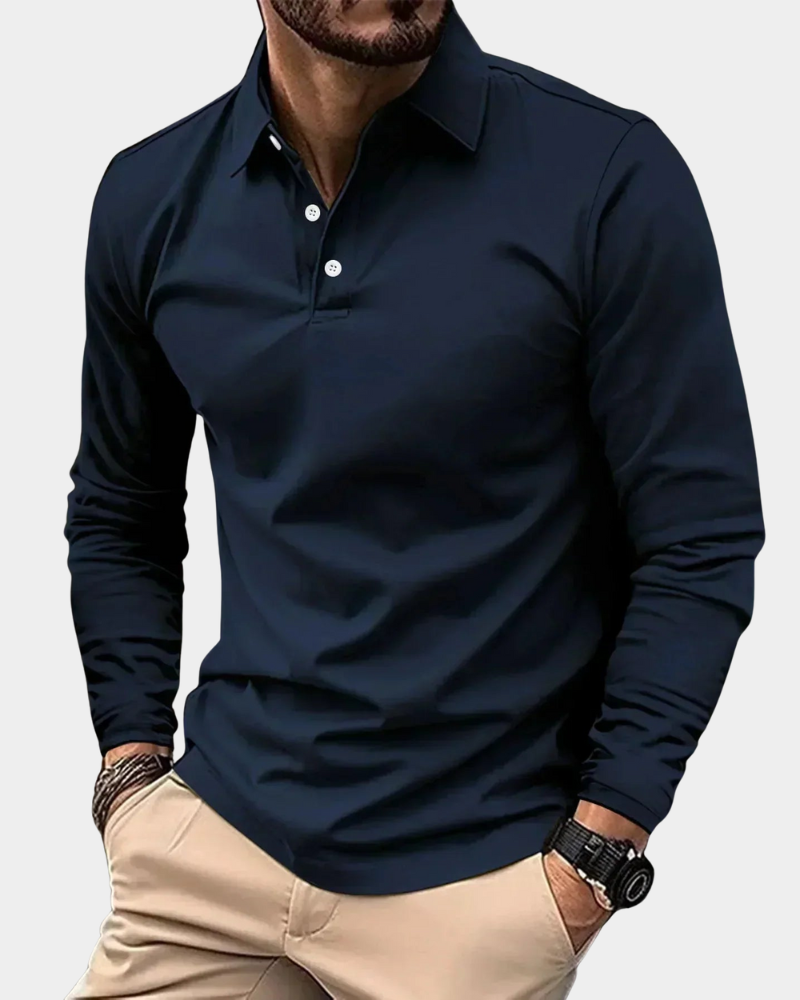 Alghero | Modern Fit Long-Sleeve Polo