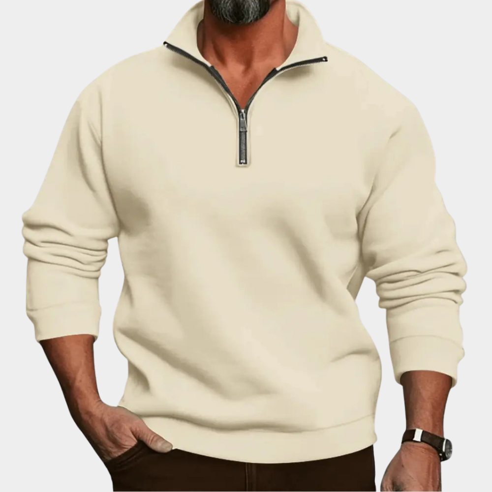 Romolo | All-Day Comfort Zip Sweater