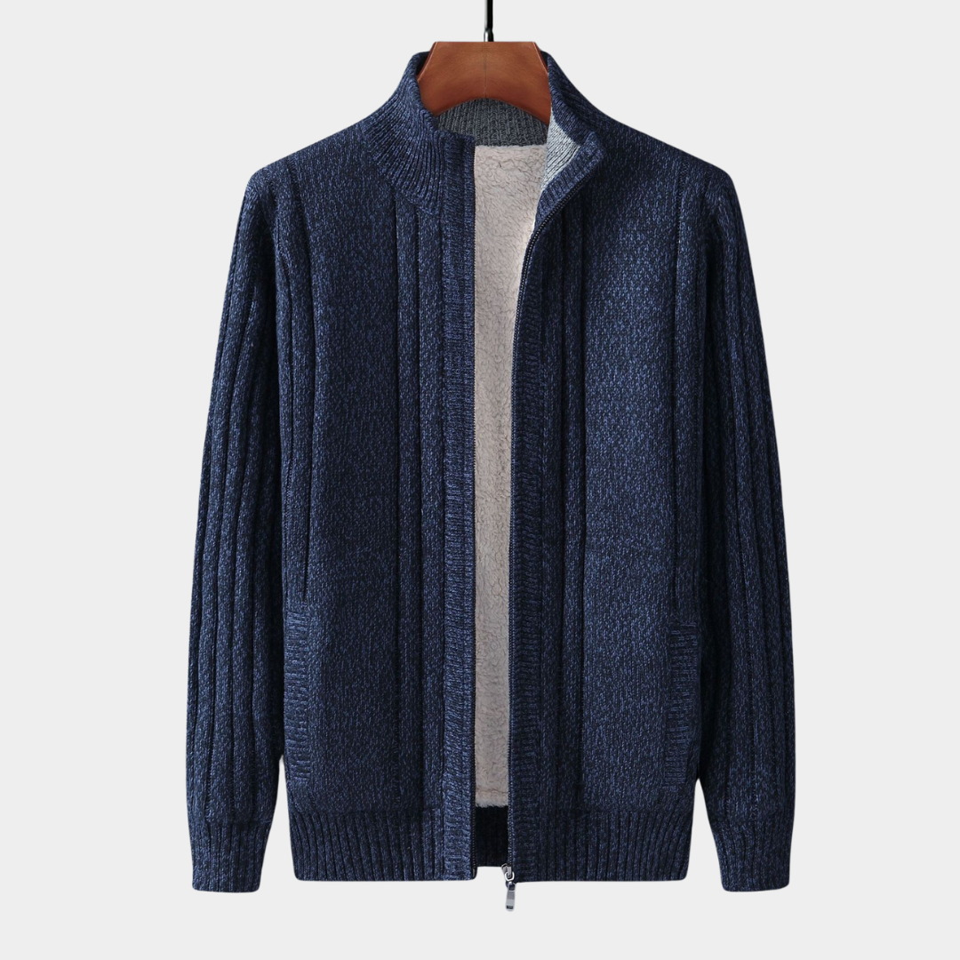 Deruta | Classic Zip Cardigan
