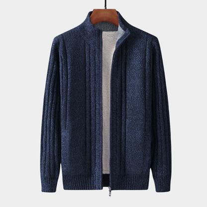Deruta | Classic Zip Cardigan
