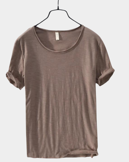 Silvio | Relaxed Scoop Shirt