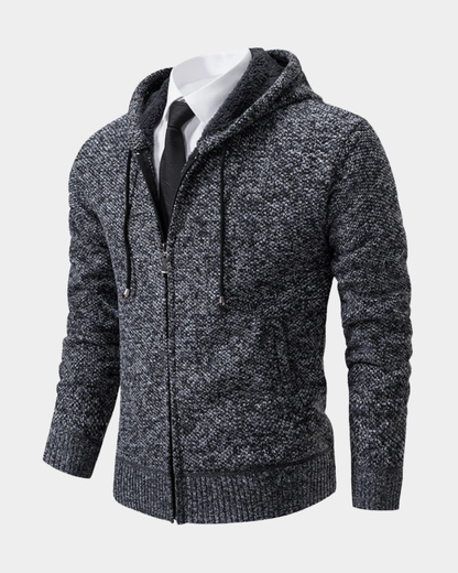 Ruggero | Minimalist Zip-Up Hoodie