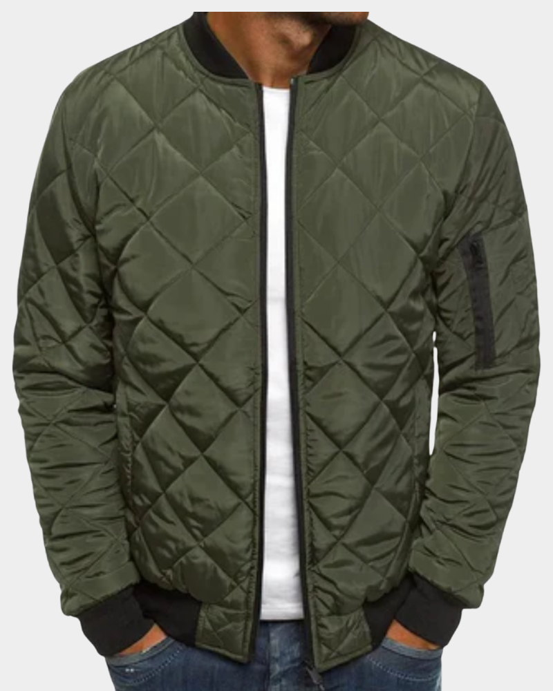 Caltanissetta | Quilted Bomber Jacket