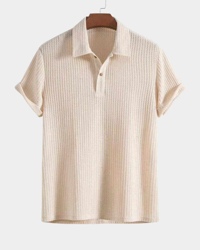 Anacleto | Casual Knit Polo Shirt