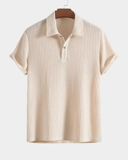 Anacleto | Casual Knit Polo Shirt