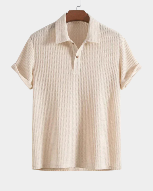 Anacleto | Casual Knit Polo Shirt
