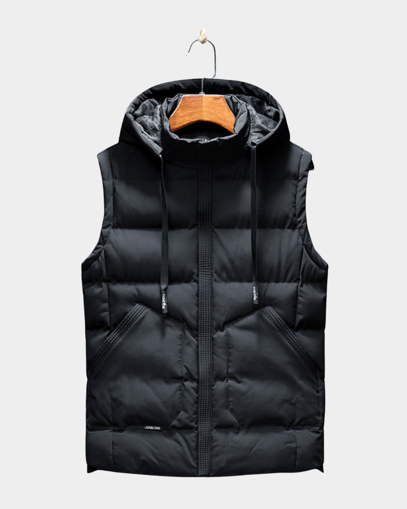 Tonio | Casual Hooded Puffer Vest