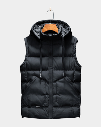 Tonio | Casual Hooded Puffer Vest
