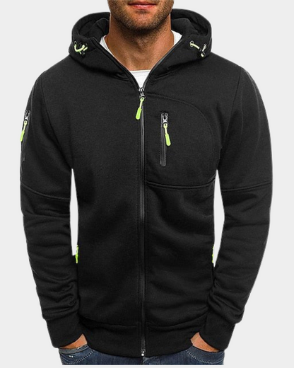 Clemente | Simply Hooded Zip-Up Jacket