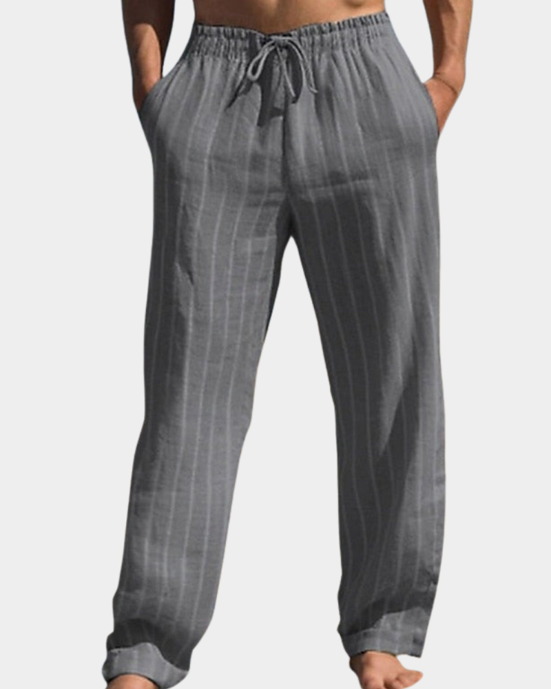 Pancrazio | Casual Elegance Striped Pants