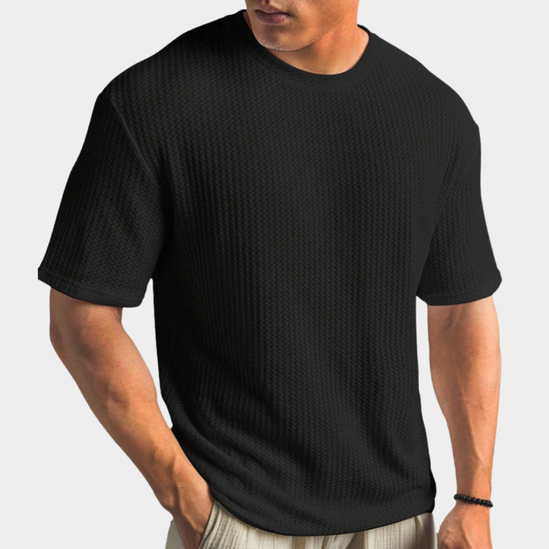 Aniello | Minimalist Crew Neck T-Shirt