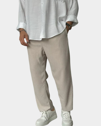 Pavia | Elegant Rib Pants