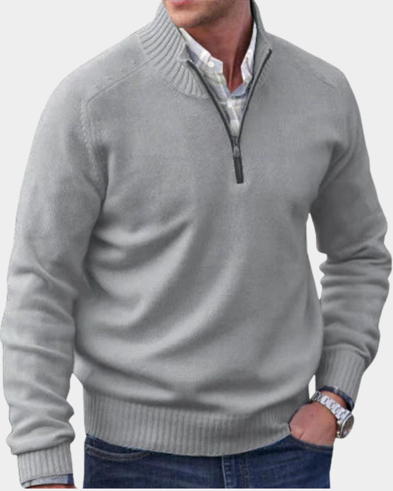 Romeo | Classic Zip-Up Sweater