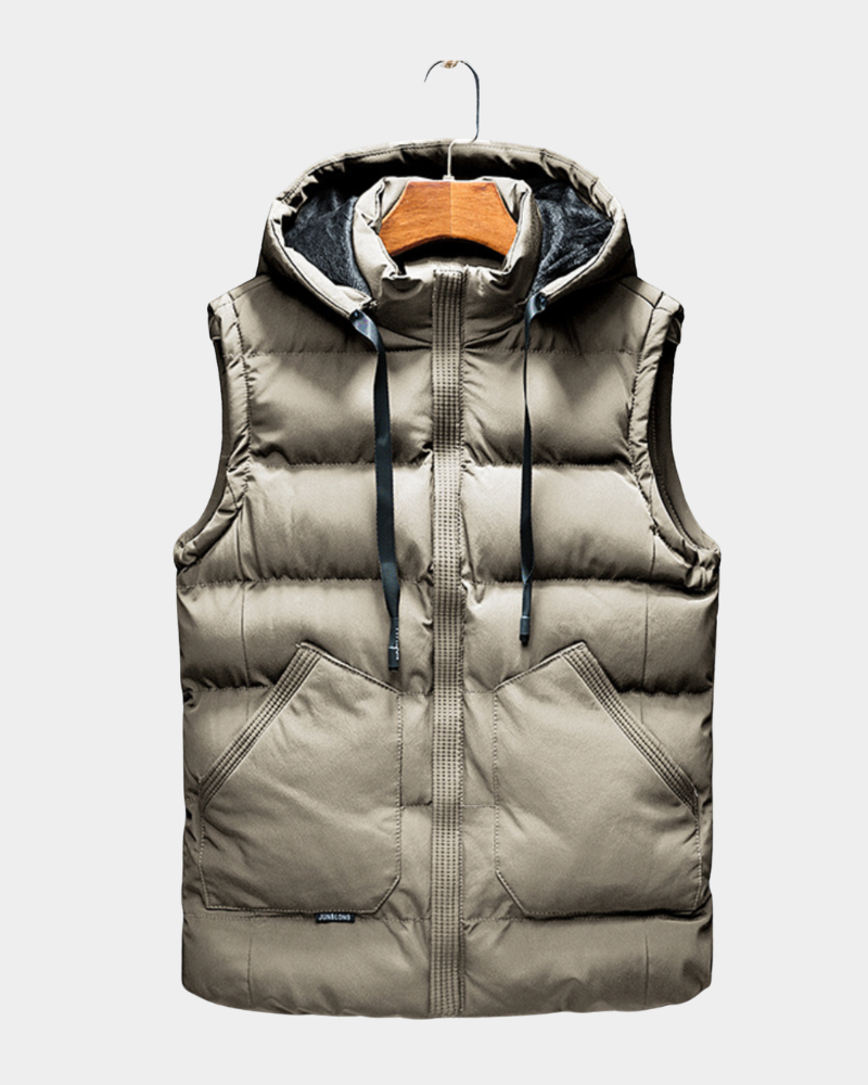 Tonio | Casual Hooded Puffer Vest