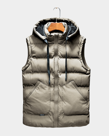 Tonio | Casual Hooded Puffer Vest