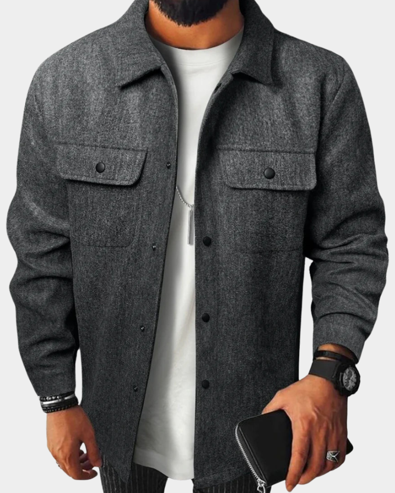 Severino | Casual Button-Down Overshirt