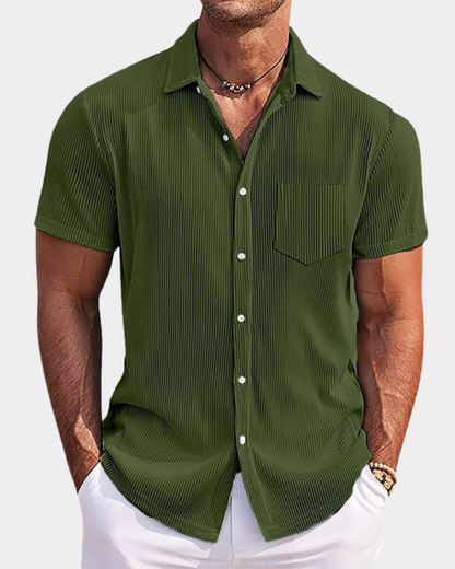 Sante | Textured Button Shirt